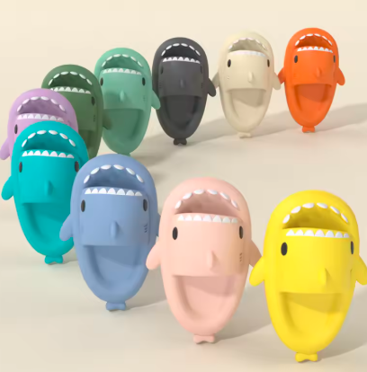 Cute Shark Slides Soft Non Slip Beach Sandals