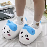 Sharklas Kawaii Chiikawas Plush Slippers